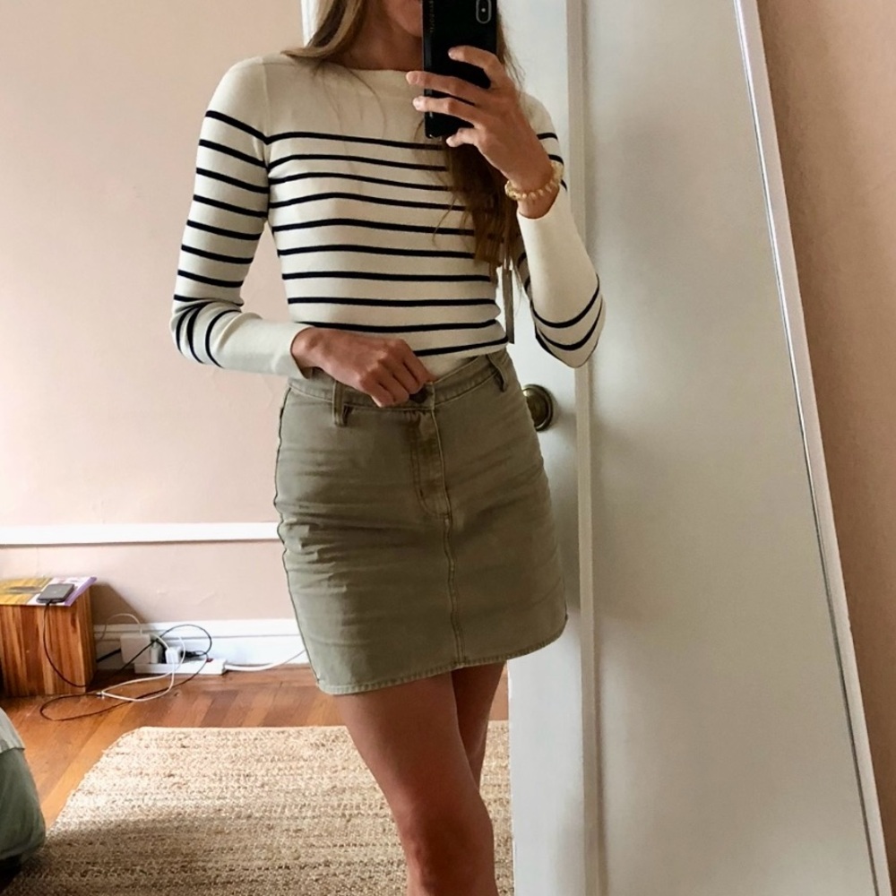 Aritzia jeans Skirt